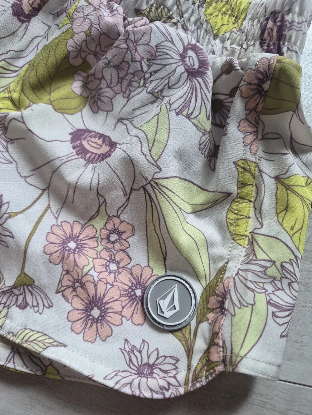 VOLCOM NEW Tropical Garden One Piece Swimsuit & Swim Shorts